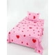 thumbnail image 3 of Sábanas infantiles 1 Plaza Diseño corazones ultra suave, 3 of 6