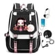 thumbnail image 1 of Kamado Nezuko Demon Slayer Anime Cosplay Unisex Students School Bag Backpack Cartoon Bookbag Laptop Travel Rucksack Outdoor Bag, 1 of 3