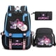 thumbnail image 1 of 3pcs Kuromi Backpacks Patchwork Capacity Women Men Travel Mochilas With Shoulder Bags Ins Laptop Teens School Bags, 1 of 3