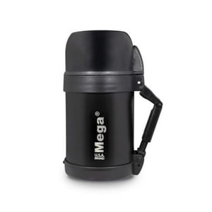 Mega - Termo 800 Cc Acero Inoxidable Negro Multipropósito