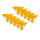 thumbnail image 1 of Soportes De Lona De Pintura De Vertido De Epoxi Acrílico 10xYellow Cone Gabinetes Para Puerta, 1 of 5