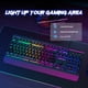 thumbnail image 2 of Teclado para juegos RiSophy de 104 teclas Rainbow con retroiluminación LED para PC y Mac, 2 of 7