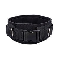 Ioensy - Cinturón De Cintura Ajustable Con Anillos, Cinturón De Fitness Para Entrenamiento De Fuerza En Gimnasio En Casa