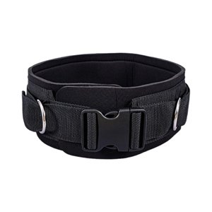 Ioensy - Cinturón De Cintura Ajustable Con Anillos, Cinturón De Fitness Para Entrenamiento De Fuerza En Gimnasio En Casa