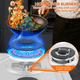 thumbnail image 4 of Encimera Cocina A Gas Con Encendido Eléctrico 4 Quemadores Plateado, 4 of 9