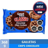 Galleta Con Chips De Chocolate 368 G Great Value