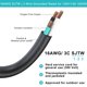 thumbnail image 3 of Cable de extensión Power Splitter SPARKING de 1,5 m, 3 salidas y 18 pulgadas, 3 of 9