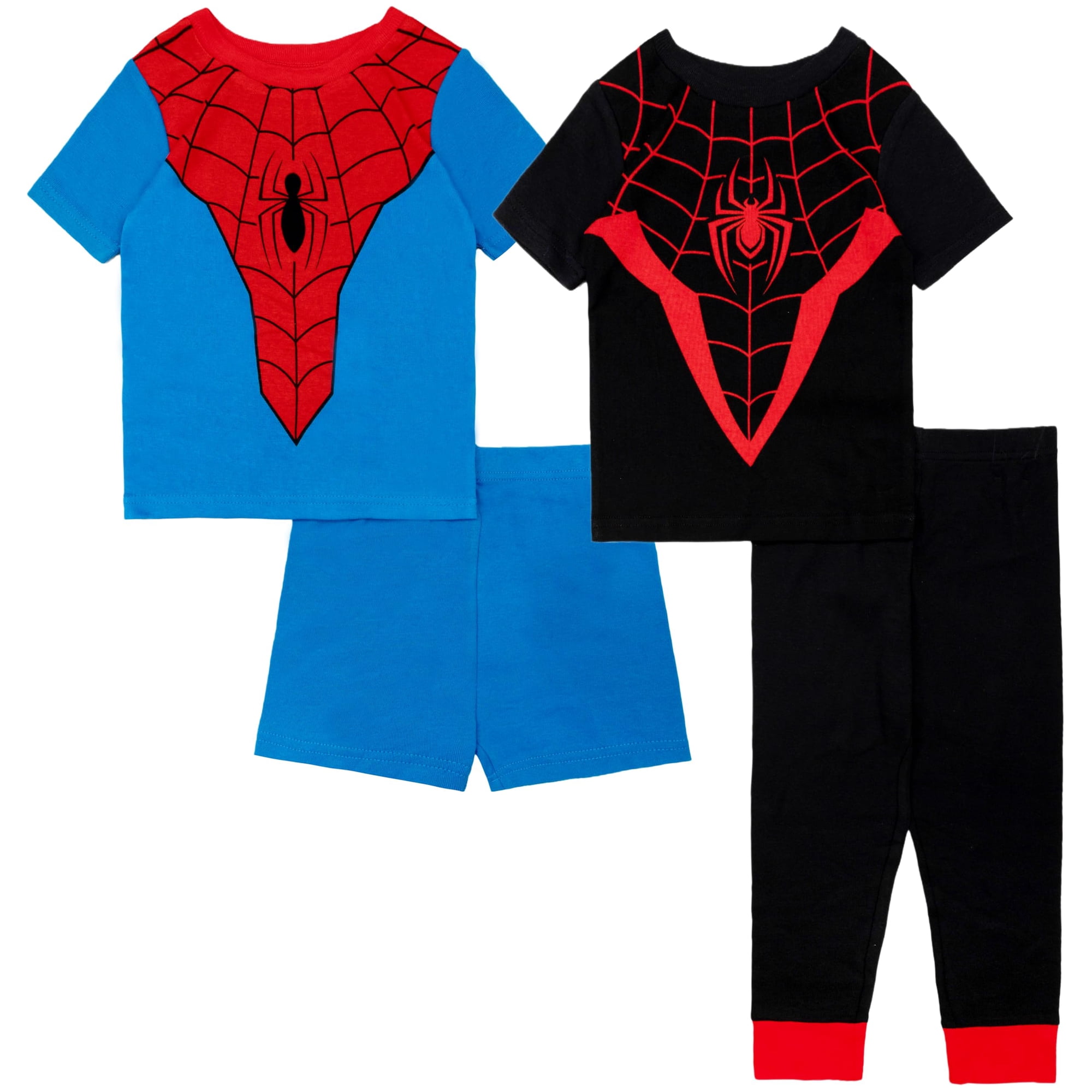 Conjunto De Pijama Marvel Para Niños Spiderman Classic Uniform 2t, Algodón