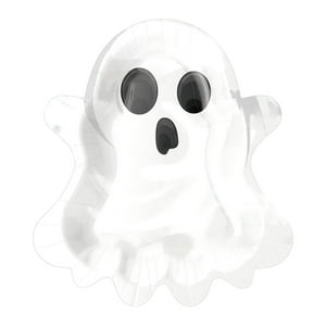 Plato Fantasma Blanco Halloween Big Party