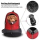 thumbnail image 3 of Mochila transportadora para mascotas, mochila frontal para perros y gatos con diseño transpirable para la cabeza, ideal para perros pequeños y medianos, para viajes y caminatas al aire libre., 3 of 5