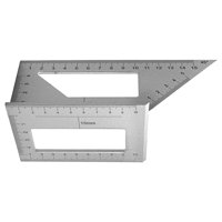 Ioensy - Herramienta De Medición De Regla De Ángulo De Calibre De 45/90/135 Grados Cuadrada Multifuncional
