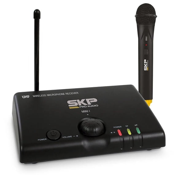 Microfono Inalambrico Vocal SKP UHF Mini I