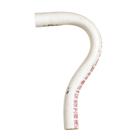 Trampa de desagüe Charlotte Pipe de PVC de 3/4 pulgadas