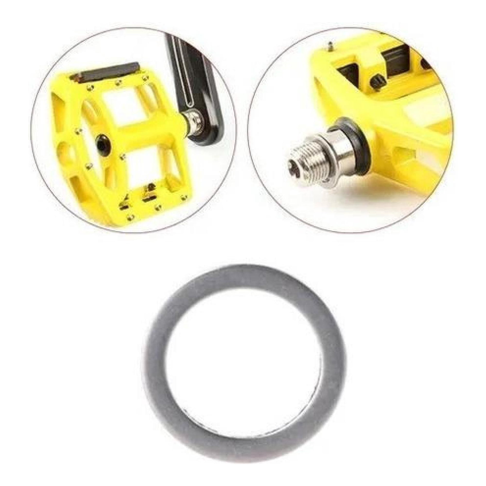 Genérica - Espaciadores De Pedal De Bicicleta. Set 4 Unidades. Bike Fit