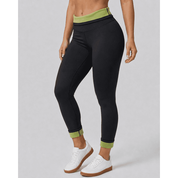 Calza Deportiva De Invierno Calce Perfecto Efecto Faja Moldeadora - JYT041N
