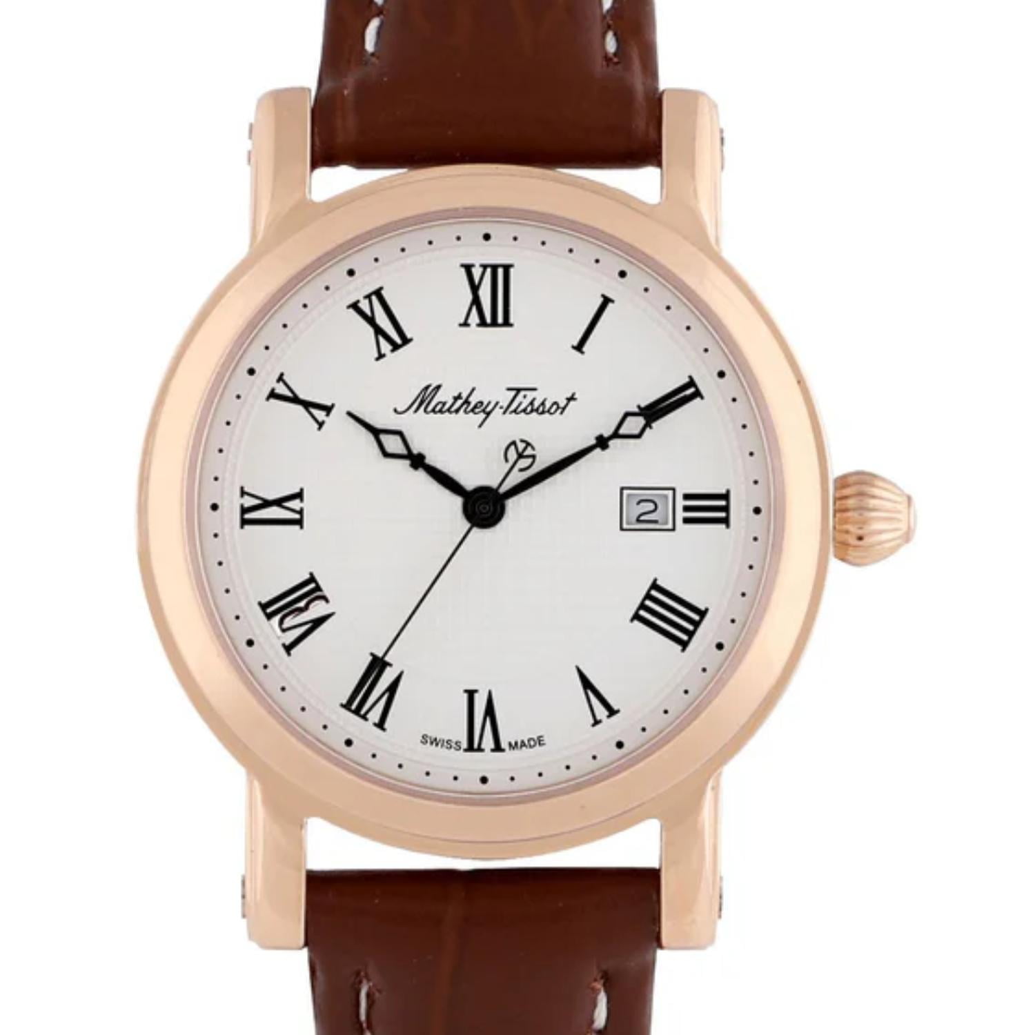 Reloj Mathey-tissot Mujer City Leather D31186pbr