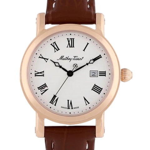 Reloj Mathey-Tissot Mujer City Leather D31186Pbr