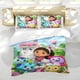thumbnail image 5 of Casa de Muñecas de Gabby Conjunto de sábanas temático, trío de piezas, cómodo y amigable con la piel, diseño único, regalo de decoración para el hogar para familiares, amigos y fans,140X210cm, 5 of 6