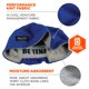 thumbnail image 3 of Gorro Ergodyne Chill Its Skull Cap Azul de absorción de sudor, 3 of 6