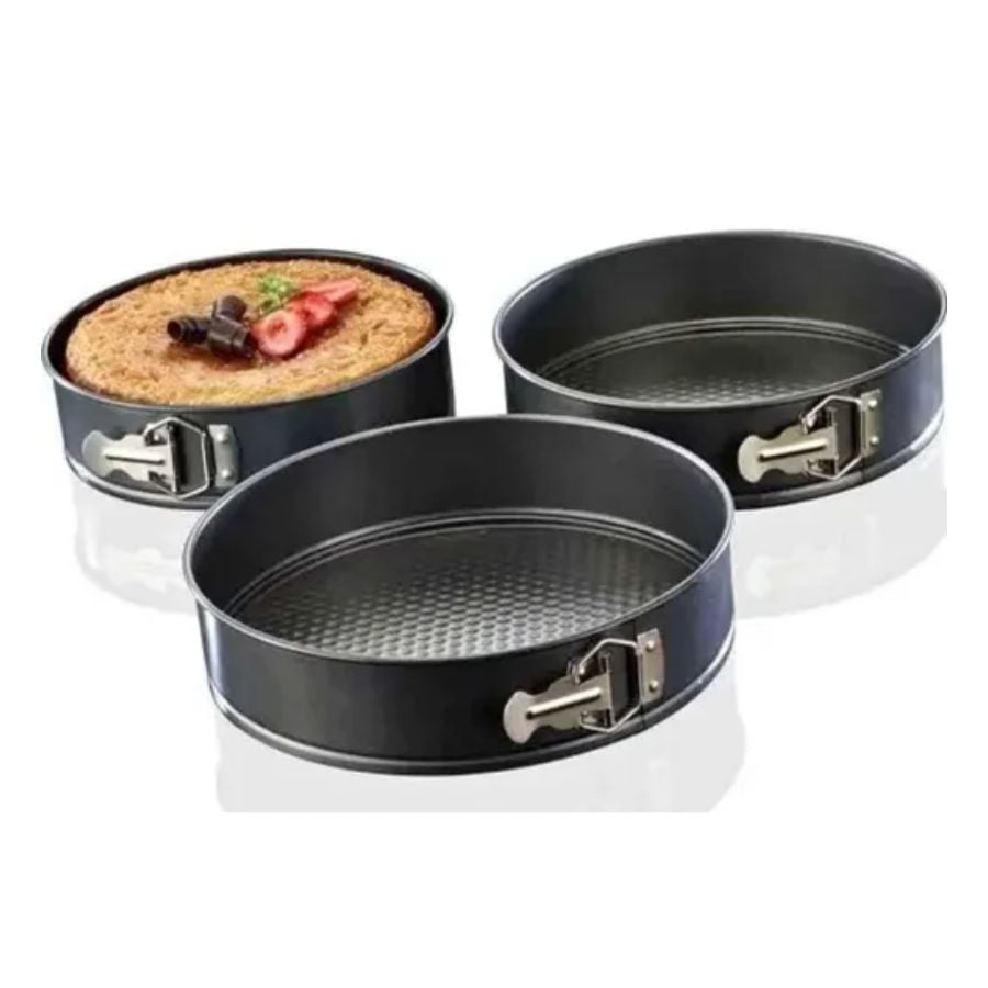 Aventura Store - Set 6 Moldes Redondo Antiadherente Torta Repostería