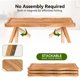 thumbnail image 4 of Soporte para Cupcakes QAUUQQ de Madera de Acacia de 3 Niveles Plegable, 4 of 7