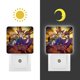 thumbnail image 3 of Yu-Gi-Oh! Luz nocturna LED con sensor de anochecer a amanecer para dormitorio, baño, pasillo, escaleras - Lámpara LED nocturna de enchufe, 0.5W - 1 pieza, 3 of 6