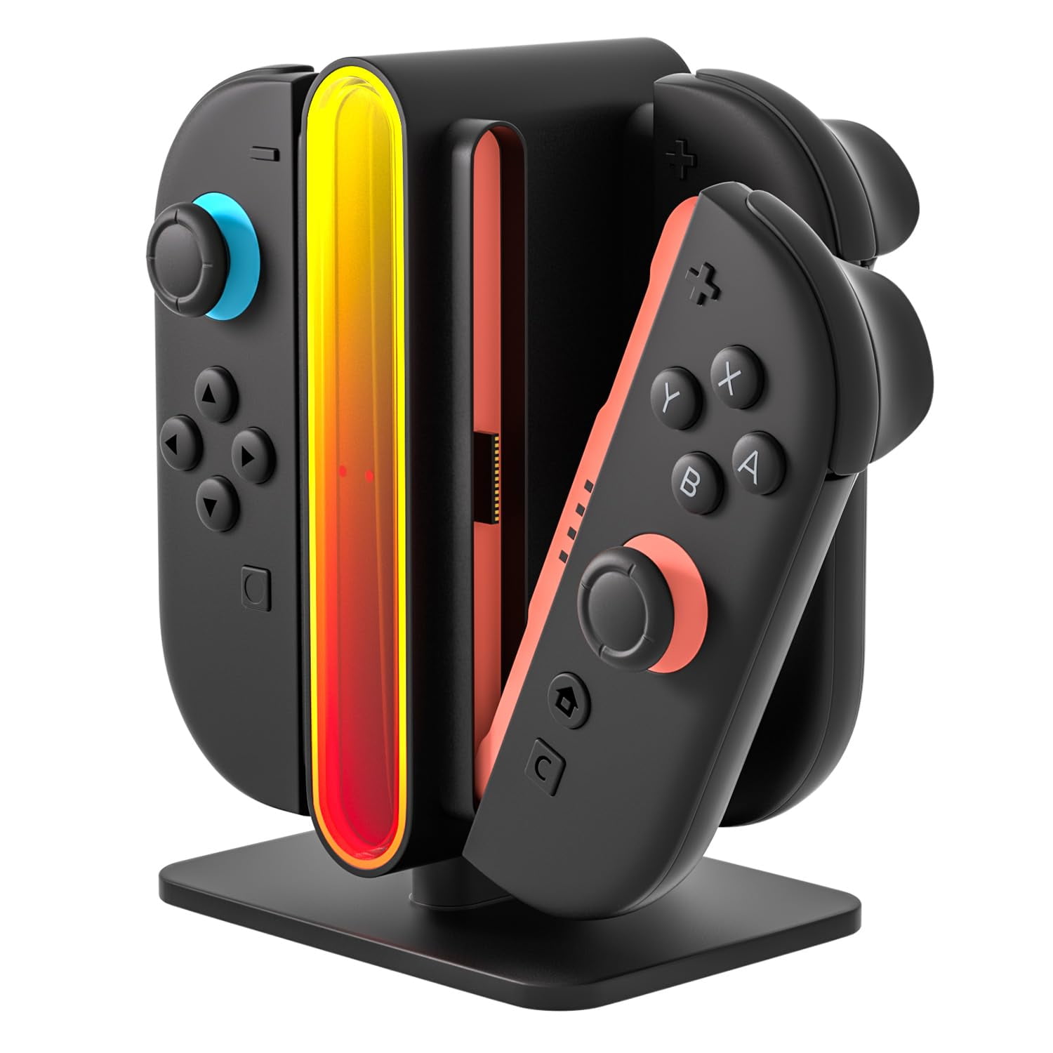 Base De Carga Mcbazel 4 En 1 Rgb Para Nintendo Switch 2
