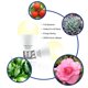 thumbnail image 4 of Lámpara de cultivo LED mfxmf 9W de espectro completo – Juego de 6, 4 of 8