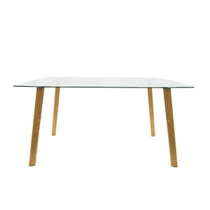 Decoexpress - Mesa De Comedor Cristal 140X80Cm
