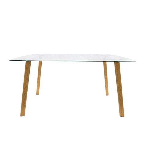 Decoexpress - Mesa De Comedor Cristal 140X80Cm