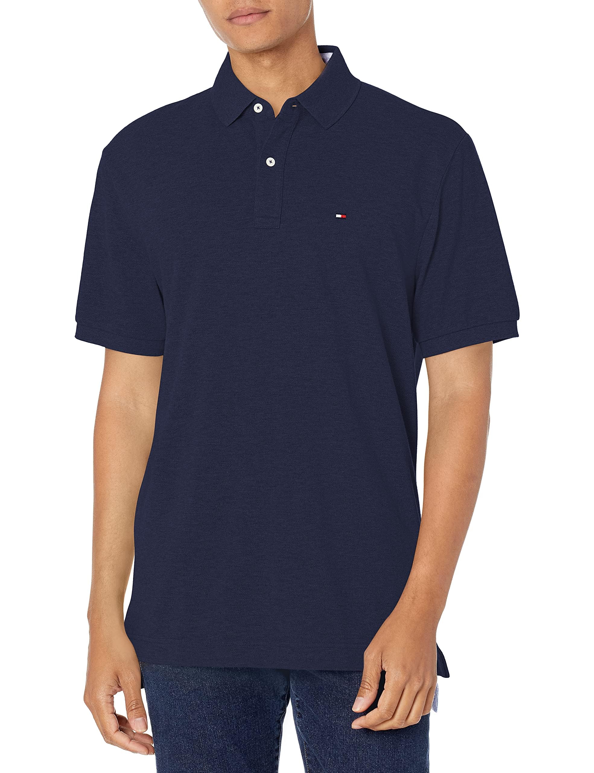 Polo Tommy Hilfiger Regular Fit Classic Navy Para Hombre