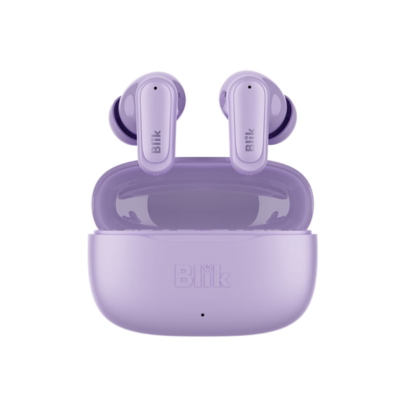 Audifonos Bluetooth Inalámbricos Blik Air500 Lila 30 hrs