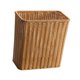 thumbnail image 2 of Cubo De Basura Rectangular Para Espacios Estrechos, Para Inodoro, Sala De Estar, Oficina, Marrón Claro, 2 of 5