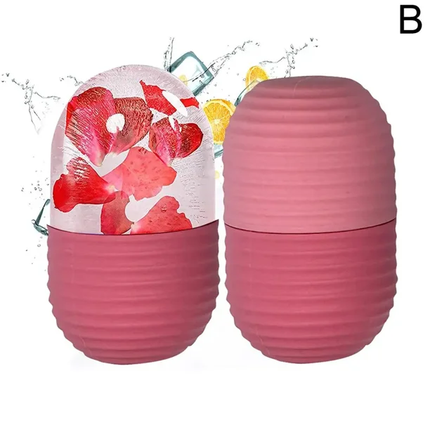 Face Beauty Massage Silicone Face Ice Cube Face Ice Capsule Beauty Ice Face Ice Mold Roller Face Massage Cube Products I5w8
