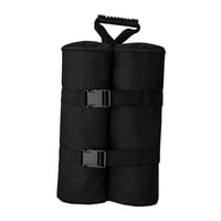 Ioensy - Bolsas De Pesas Para Toldo Bolsas De Arena Para Tienda De Campaña Pesas Para Toldo Bolsa De Arena, Sin Arena, Negro S