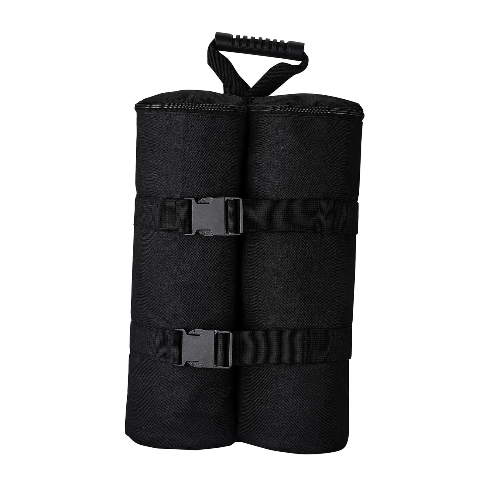 Ioensy - Bolsas De Pesas Para Toldo Bolsas De Arena Para Tienda De Campaña Pesas Para Toldo Bolsa De Arena, Sin Arena, Negro S