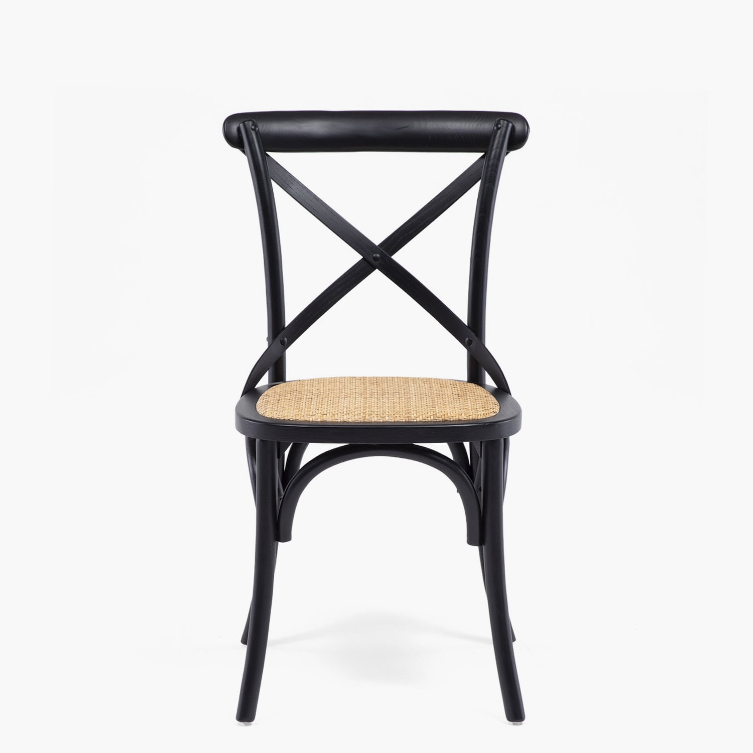 Form Design - Silla Madera Tradition Rattan Negro
