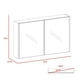 thumbnail image 5 of Botiquin 2 Puertas Duna 50x80x14,1 Cm Con Espejo, 5 of 9