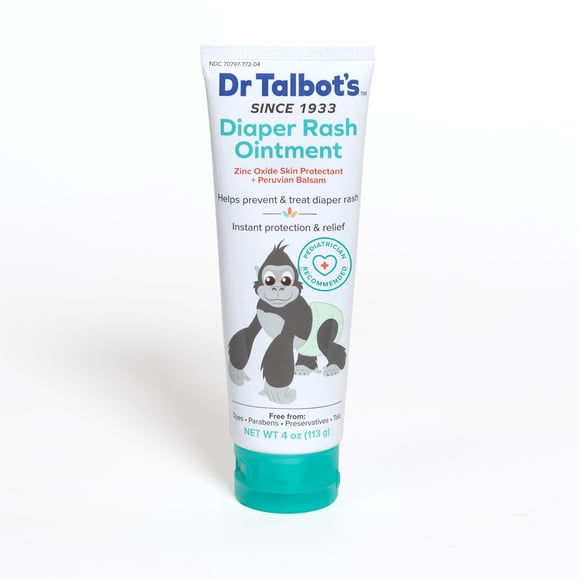 Pomada para rozaduras del pañal Dr. Talbot's con óxido de zinc 120 ml