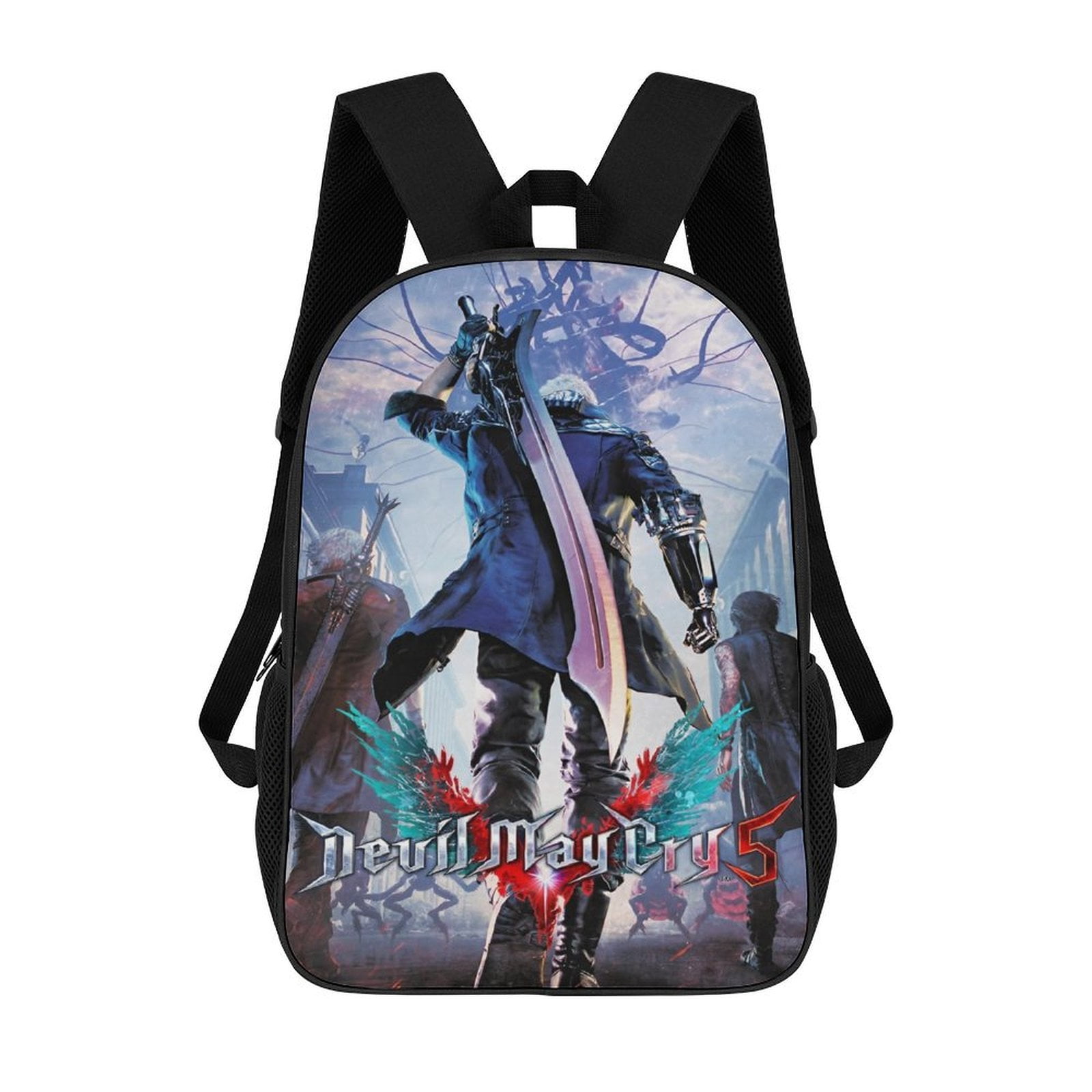 Devil May Cry-theme Backpack, Campus style schoolbag Bookbag with ...
