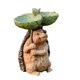 thumbnail image 1 of Cuenco Para Ba?o De Pájaros Para Jardín, Estatua De Resina, Estatuilla Para Patio, Cubierta, Parque, Comedero De Resina, Erizo, 15x10x20cm, 1 of 5