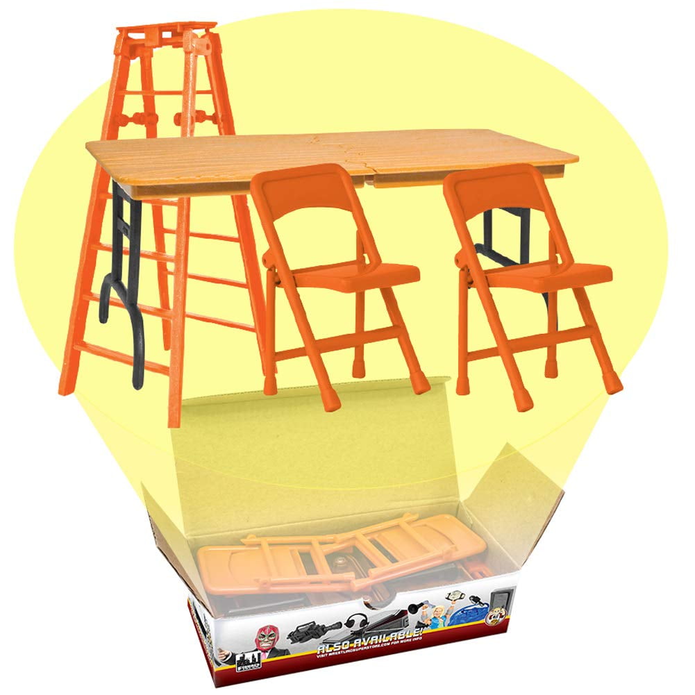 Escalera, Mesa Y Sillas Playset Figures Toy Company Ultimate