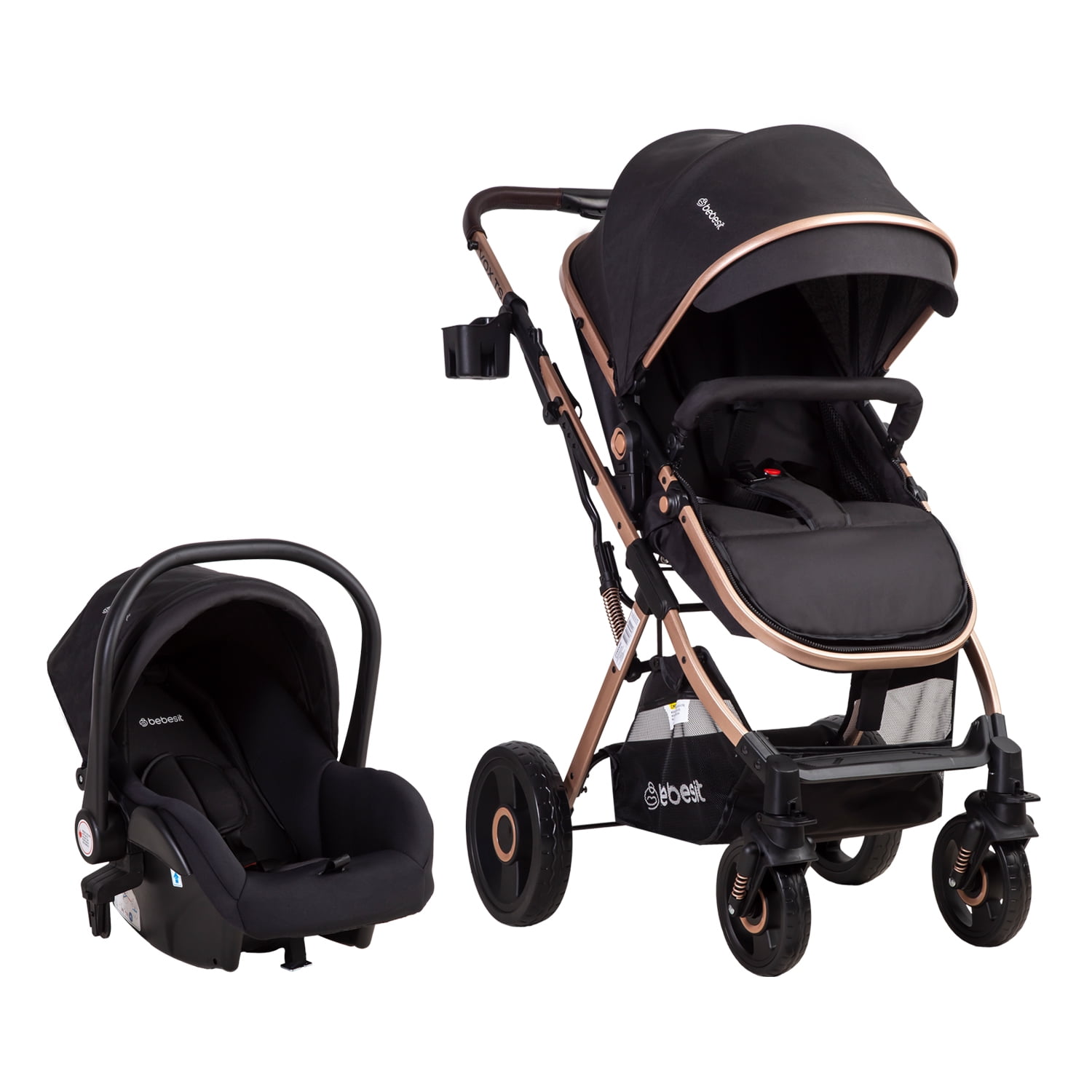 Bebesit - Coche Cuna Travel System Vox Gold