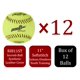 thumbnail image 2 of Softbol Rawlings Incredi-Ball, punto blando amarillo, 12 unidades, 2 of 2