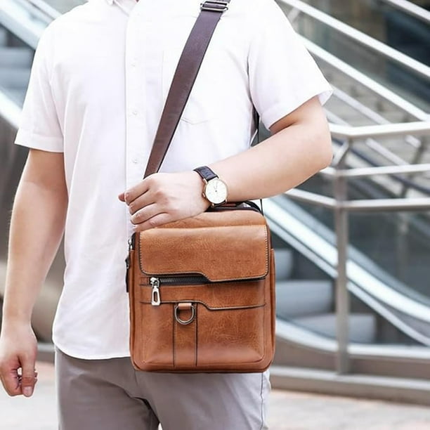 cartera bandolera hombre bandolera cuero