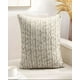 thumbnail image 3 of Pack De 4 Fundas De Cojin Chenille Linea Beige, 3 of 3