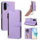 thumbnail image 1 of Funda con Billetera para [Samsung Galaxy A56 5G] con Bolsillo Zipper y Tarjetero Morado claro, 1 of 6