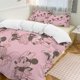 thumbnail image 1 of Minnie MouseCartoon Collection 3-Piece Comforter Set, Personalized Bedding Decor for Kids And Teens Bed Sheets, 1 of 5