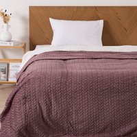 Mashini - Frazada Jqd Flannel Nevada 1.5 P Morado