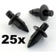 thumbnail image 2 of Juego de 25 clips de plástico negro Sluswallow para Suzuki, 2 of 8